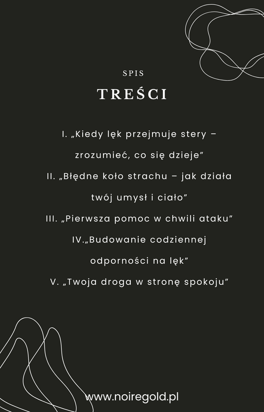 ,,Tam gdzie cichnie Lęk'' - Pokonaj zaburzenia lękowe SAMODZIELNIE